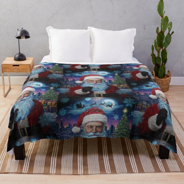 Item preview, Urban Pop Art Santa – Christmas magic in the big city designed and sold by Gletschie.