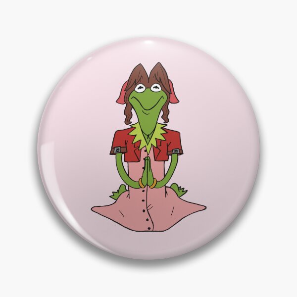 Item preview, Kermit Aerith Praying - Final Fantasy 7 designed and sold by Joshiepoo25.