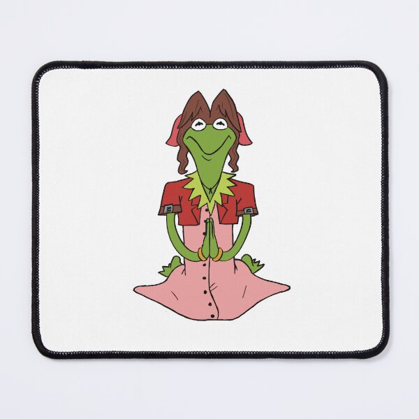 Item preview, Kermit Aerith Praying - Final Fantasy 7 designed and sold by Joshiepoo25.