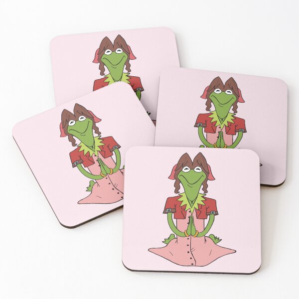 Item preview, Kermit Aerith Praying - Final Fantasy 7 designed and sold by Joshiepoo25.