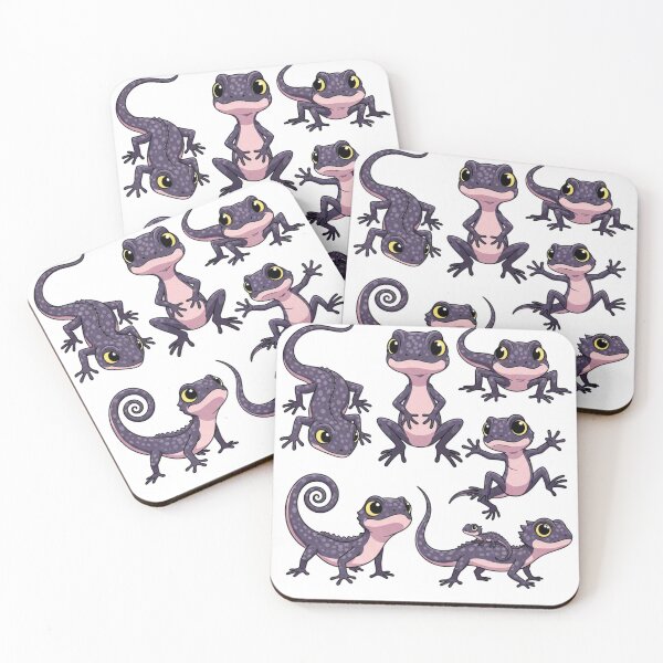 Item preview, Red eyed crocodile skinks with a side of pinky  designed and sold by otaku.edwardj.