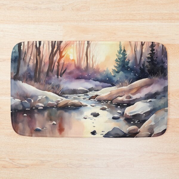 Item preview, Beautiful Spring Sunrise over Creek designed and sold by CalmnessbyChoice.