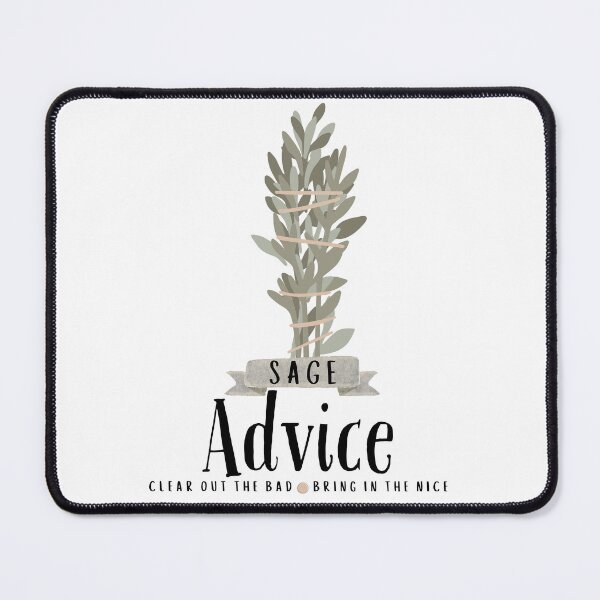 Item preview, Sage Advice “Clear Out the Bad, Bring in the Nice” Boho Positive Vibes designed and sold by SunandShade.