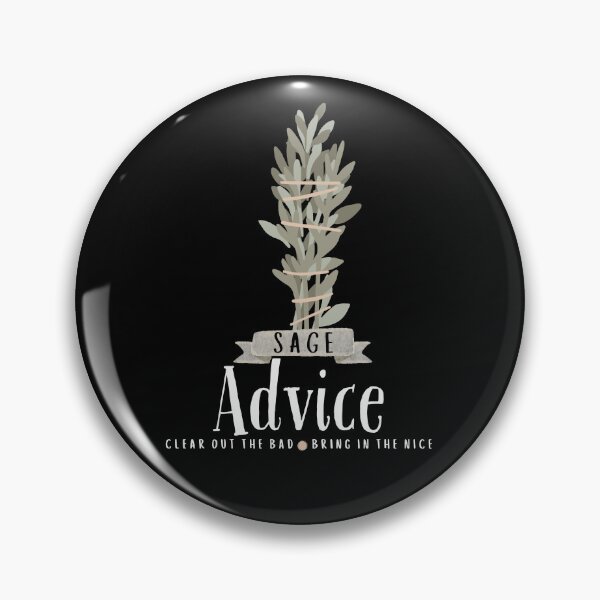 Item preview, Sage Advice “Clear Out the Bad, Bring in the Nice” Boho Positive Vibes designed and sold by SunandShade.