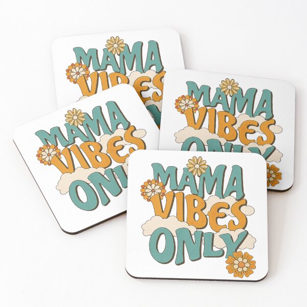 Item preview, Mama Vibes Only Retro Floral Hippie Shirt | Vintage 70s Groovy Mom T-Shirt | Matching "Little Vibe" Kids Tee designed and sold by ldjcustomdesign.