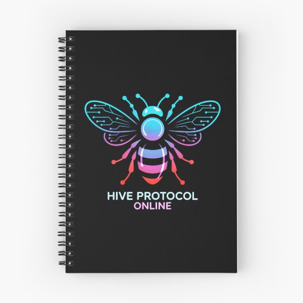 Item preview, Futuristic Hive Bee with Digital Wings designed and sold by SplashTastic.