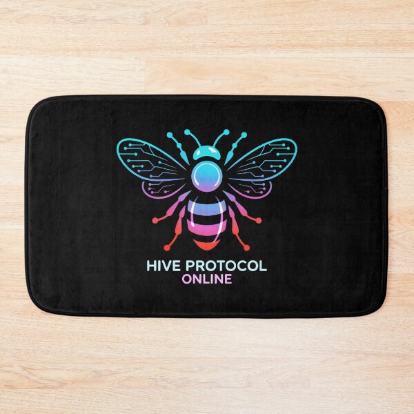 Item preview, Futuristic Hive Bee with Digital Wings designed and sold by SplashTastic.