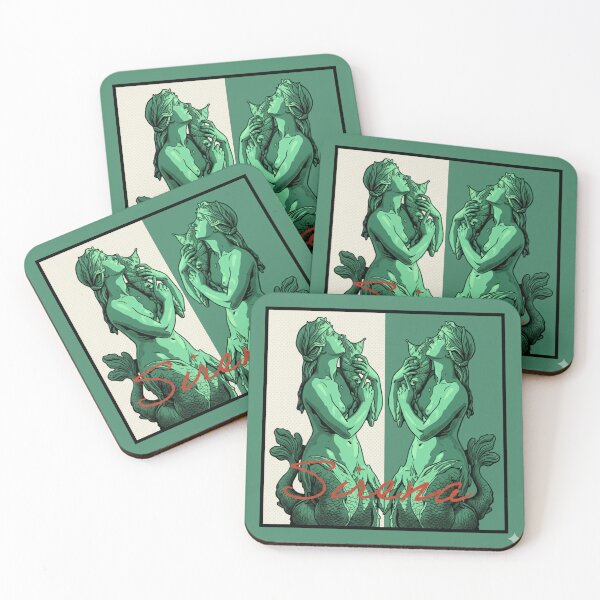 Item preview, Mermaid duo designed and sold by Nu Sigma 1985.