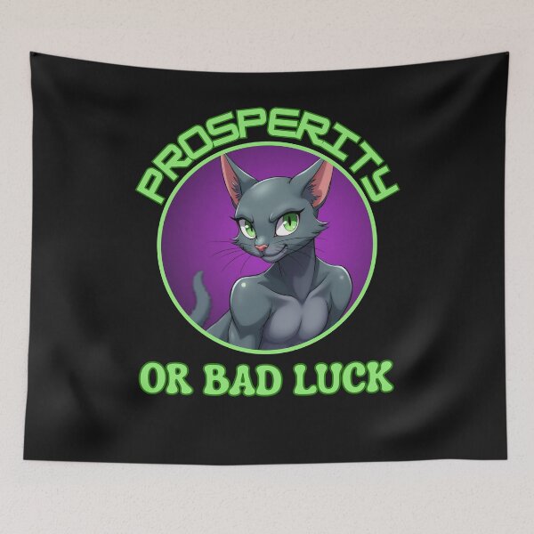 Item preview, prosperity? of the black cat designed and sold by aledfychan.