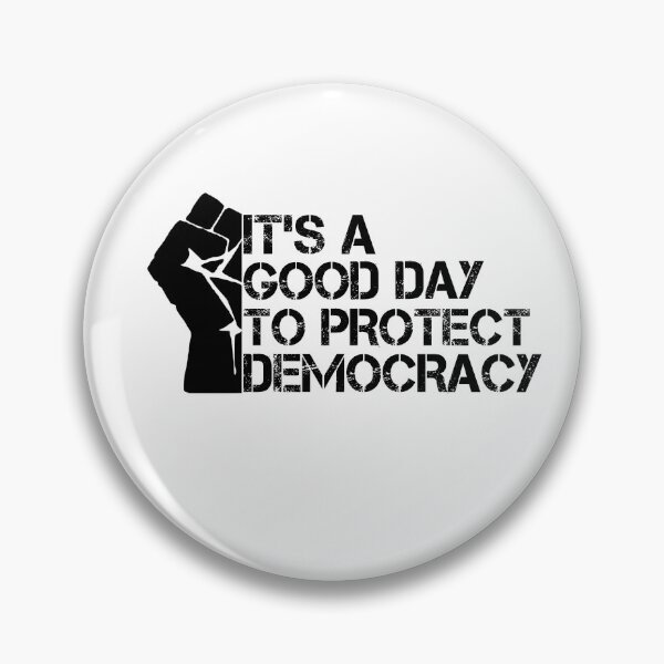 Item preview, It's A Good Day To Protect Democracy - Anti Monarchy  designed and sold by HappyArts90.