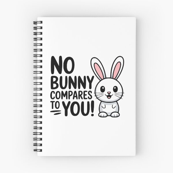 Item preview, No Bunny Compares To You! Cute Bunny Pun designed and sold by PMCreative.