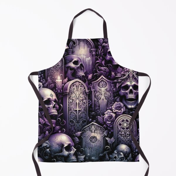 Item preview, Dark Gothic Skull Baroque Macabre Art Print designed and sold by PinUpPizzazz.