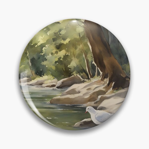 Item preview, White Dove by Forest Creek designed and sold by CalmnessbyChoice.