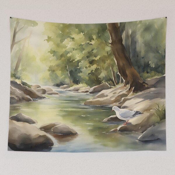 Item preview, White Dove by Forest Creek designed and sold by CalmnessbyChoice.