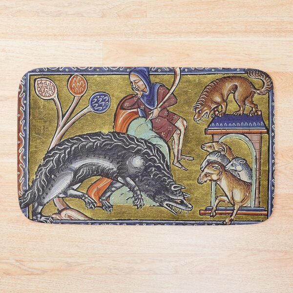 Item preview, Wolf Sneeking up to the Sheepfold designed and sold by tomorrowsart.