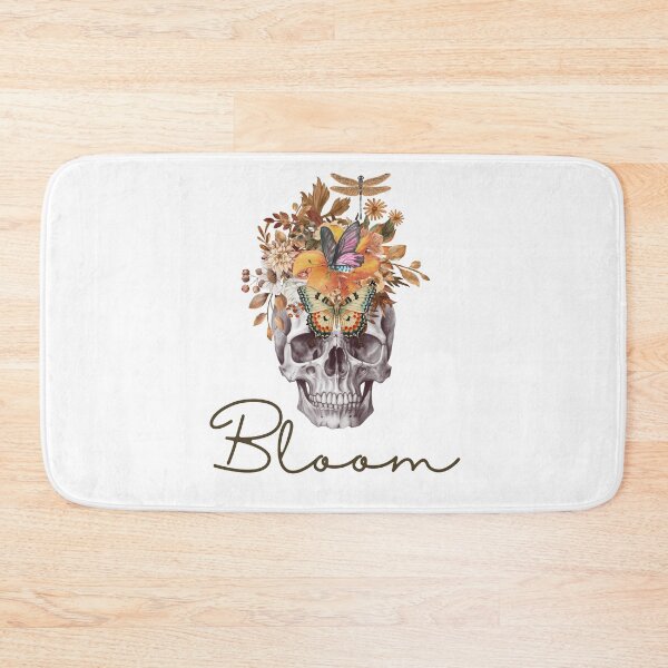Item preview, Bloom Skull designed and sold by CreativeCrewApp.