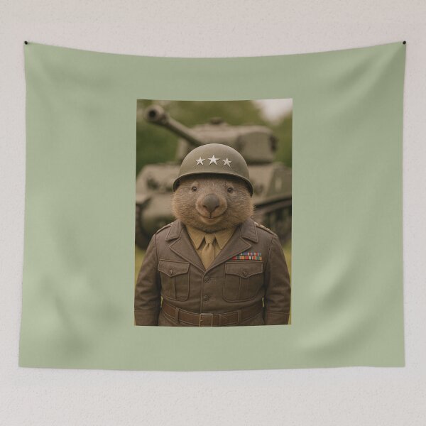 Item preview, Three Star Wombat designed and sold by Tridentulus.