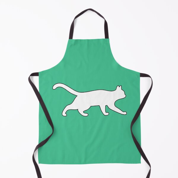 Item preview, White Cat Silhouette designed and sold by Jeallan Designs.