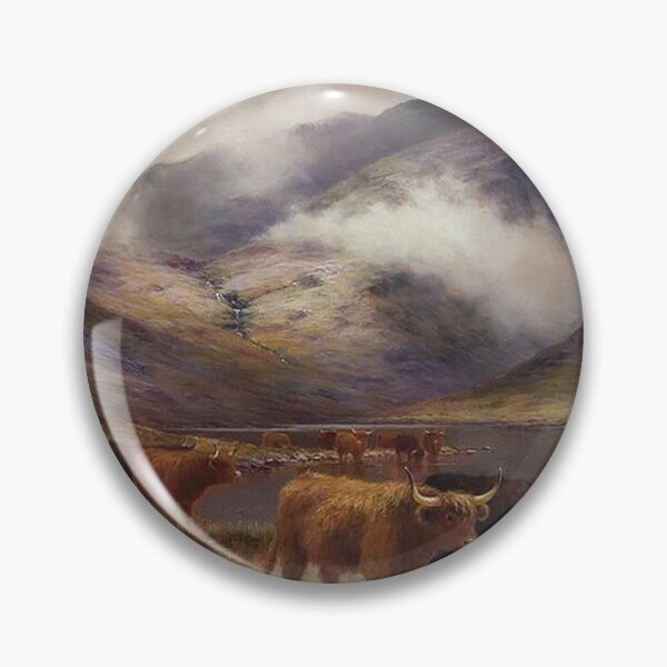 Item preview, Highland Cattle Watering designed and sold by tomorrowsart.
