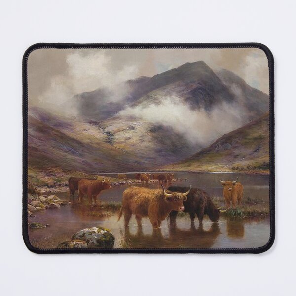 Item preview, Highland Cattle Watering designed and sold by tomorrowsart.