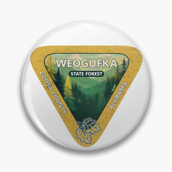 Item preview, Weogufka State Forest, Coosa County, Alabama, Forest Design designed and sold by Wanderful-roads.
