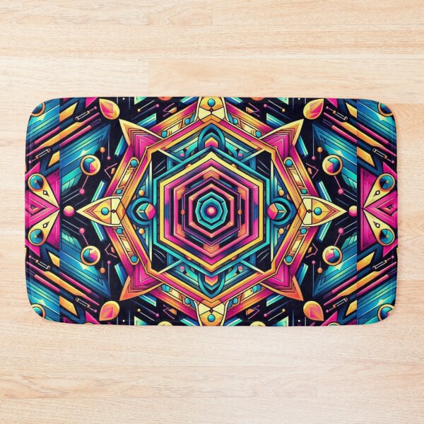 Item preview, geometric decorative abstract pattern designed and sold by Dogandesighn.