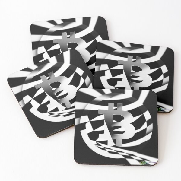 Item preview, Spiral Surge — Bitcoin Optical Art designed and sold by Benito Del Ray.