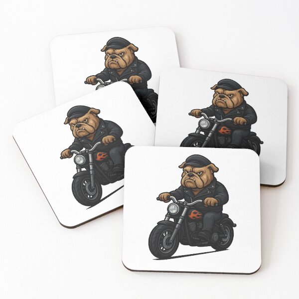 Item preview, Biker Bulldog designed and sold by VagalumeCouture.