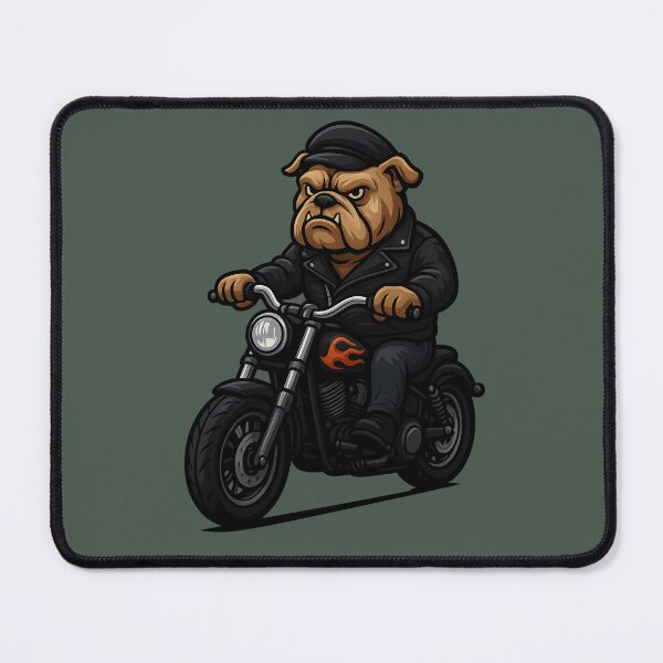 Item preview, Biker Bulldog designed and sold by VagalumeCouture.