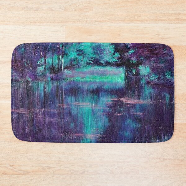 Item preview, Lake in the Park -Purple,Blue designed and sold by tomorrowsart.