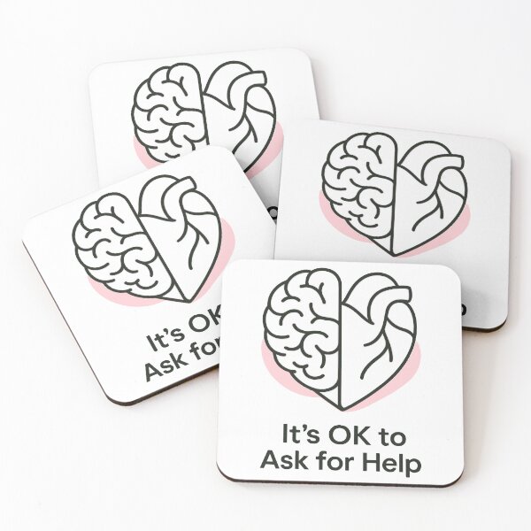 Item preview, Mental Health Matters Brain Heart designed and sold by -DEEWOLF-.