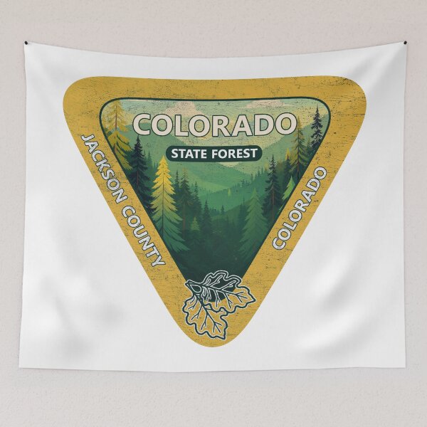 Item preview, Colorado State Forest, Jackson County, Colorado, Forest Design designed and sold by Wanderful-roads.