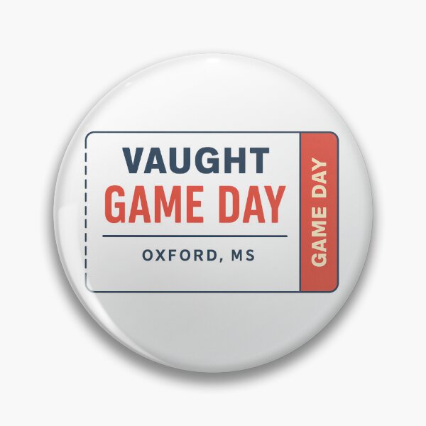 Item preview, Vaught Game Day Ticket Design | Oxford, MS Football Season Design designed and sold by summer-loving.
