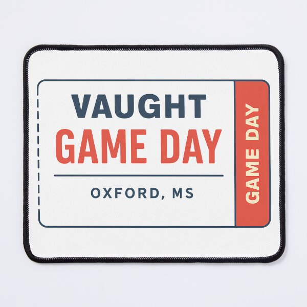 Item preview, Vaught Game Day Ticket Design | Oxford, MS Football Season Design designed and sold by summer-loving.