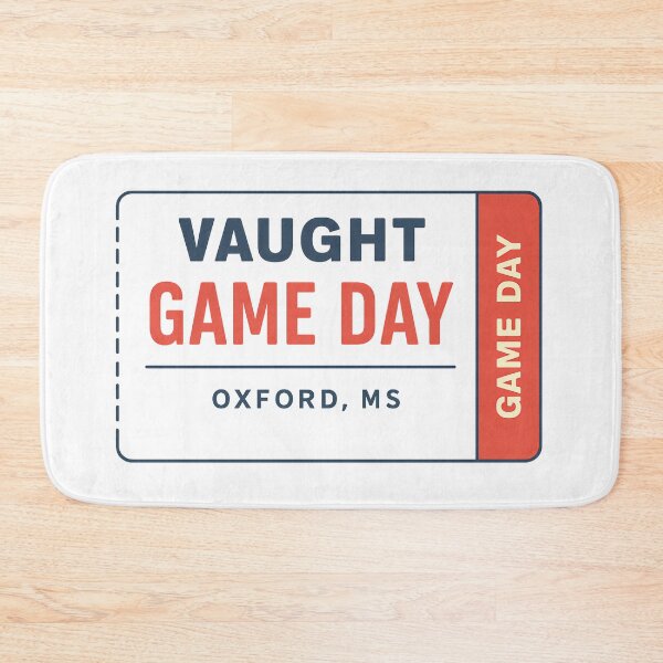Item preview, Vaught Game Day Ticket Design | Oxford, MS Football Season Design designed and sold by summer-loving.