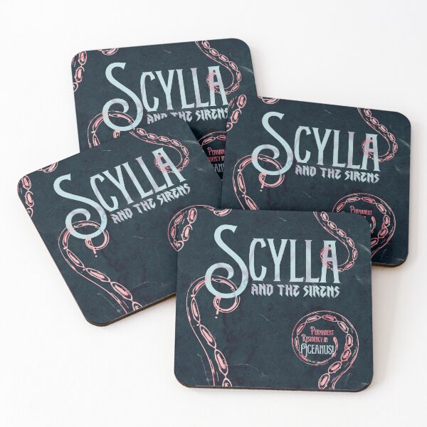 Item preview, Scylla and The Sirens - Hades II - Blue  designed and sold by PostersbyVic.