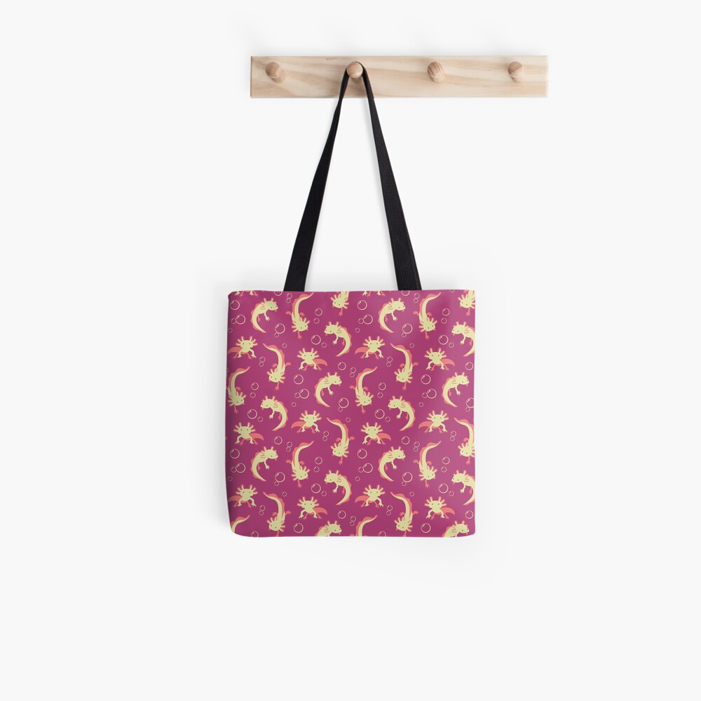 Relaxolotl - Rose Pink Tote Bag