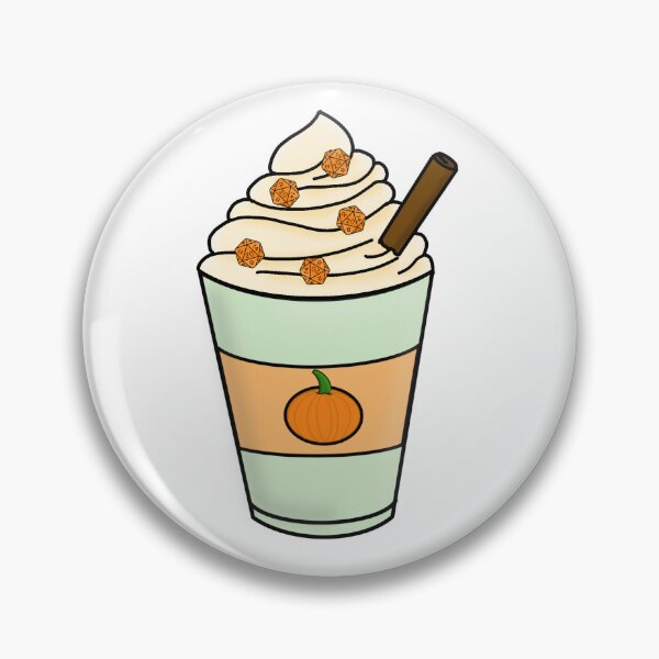 Item preview, Pumpkin diced latte designed and sold by Cthulhu loves crafts.