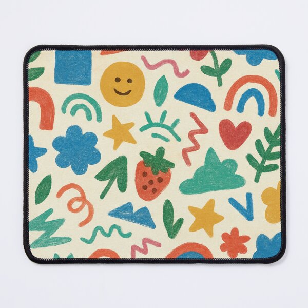 Item preview, Abstract Happy Doodle All-Over Print designed and sold by getpressedshirt.