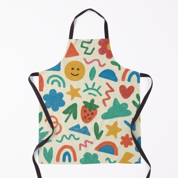 Item preview, Abstract Happy Doodle All-Over Print designed and sold by getpressedshirt.