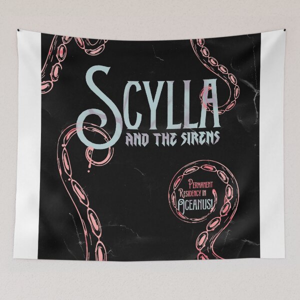 Item preview, Scylla and the Sirens - Hades 2 - Black  designed and sold by PostersbyVic.