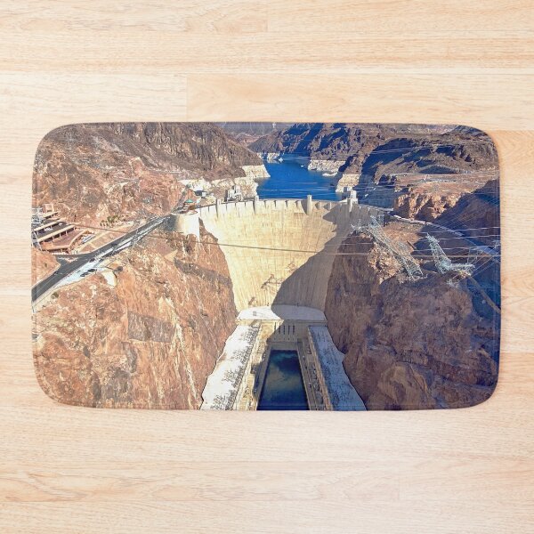 Item preview, Hoover Dam * View from Mike O'Callaghan–Pat Tillman Memorial Bridge designed and sold by Ana CB Studio.