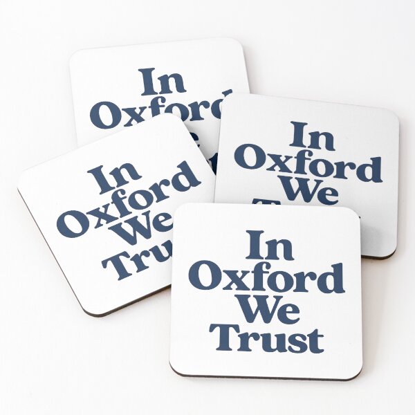 Item preview, “In Oxford We Trust” designed and sold by summer-loving.