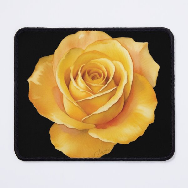 Item preview, Golden Watercolor Rose Beauty designed and sold by MoxisWatercolor.