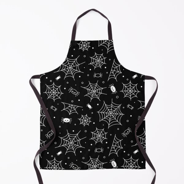 Item preview, Cute Spider Web Halloween Pattern. Black and White Spooky Design designed and sold by AnnaVioletStore.