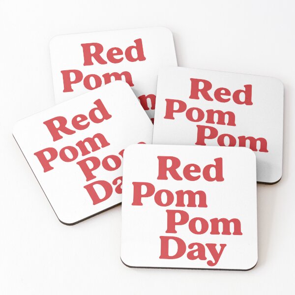 Item preview, “Red Pom Pom Day” designed and sold by summer-loving.