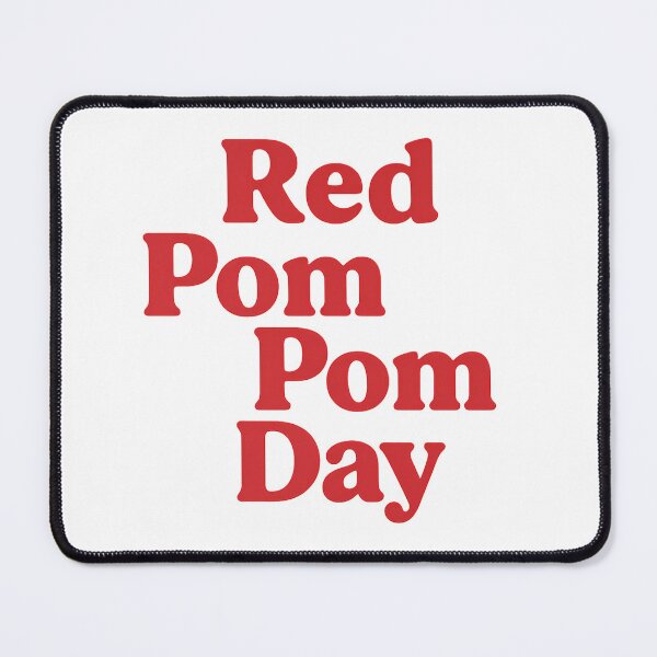 Item preview, “Red Pom Pom Day” designed and sold by summer-loving.