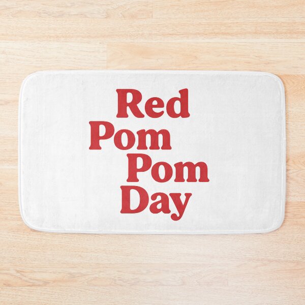 Item preview, “Red Pom Pom Day” designed and sold by summer-loving.
