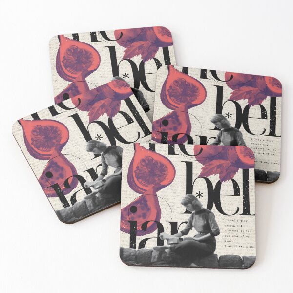 Item preview, Vintage Sylvia Plath portrait The Bell Jar quote: "I am, I am, I am."  designed and sold by gibbianne.