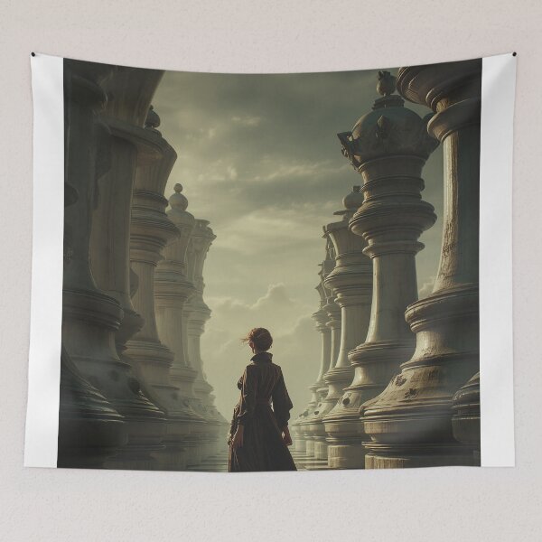Item preview, The Queen’s Gambit of Shadows designed and sold by oanaunciuleanu.